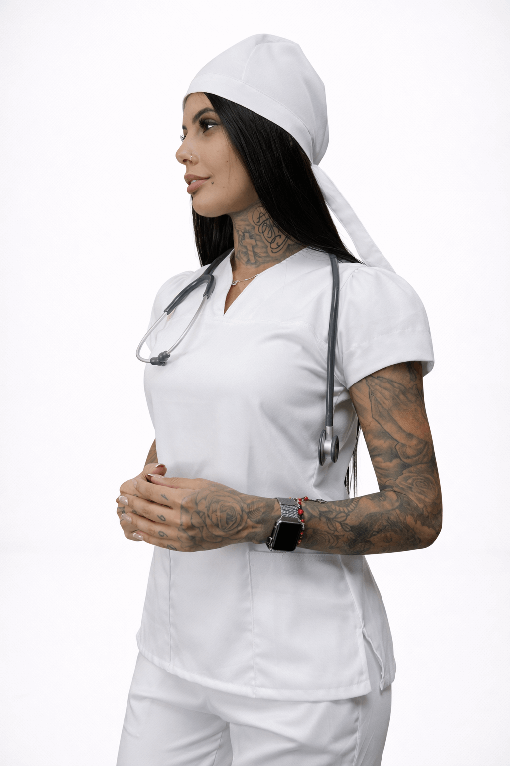 Jaleco Brenna Branco - Imagem 2