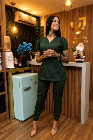 SCRUBS CONJUNTO AURORA  - CREPE ALFAIATARIA